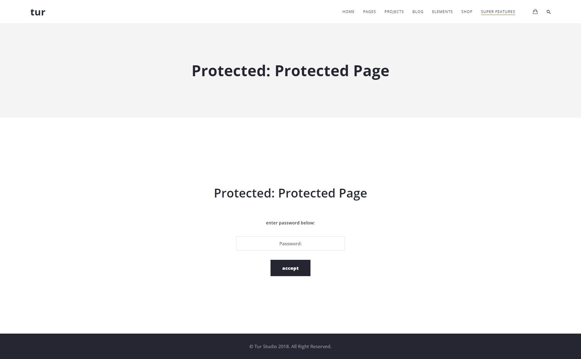 Protected Page